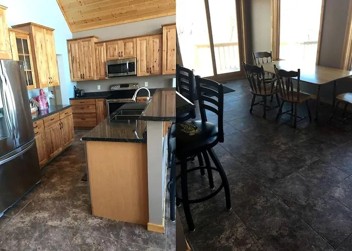 Spacious And Secluded Cabin Rental On Devils Lake In North Dakota