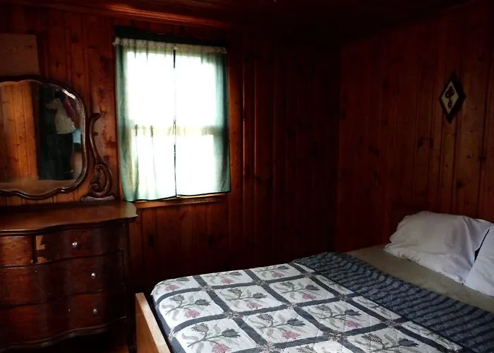 Vacation Rental On Lake With A Fishing Boat Near St. Croix State Park, Minnesota