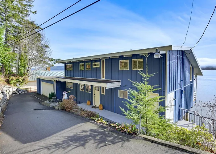 Decks & Views: Waterfront Shelton Home