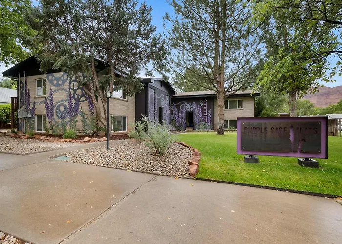 Downtown Cozy Home Base - Purple Sage 2
