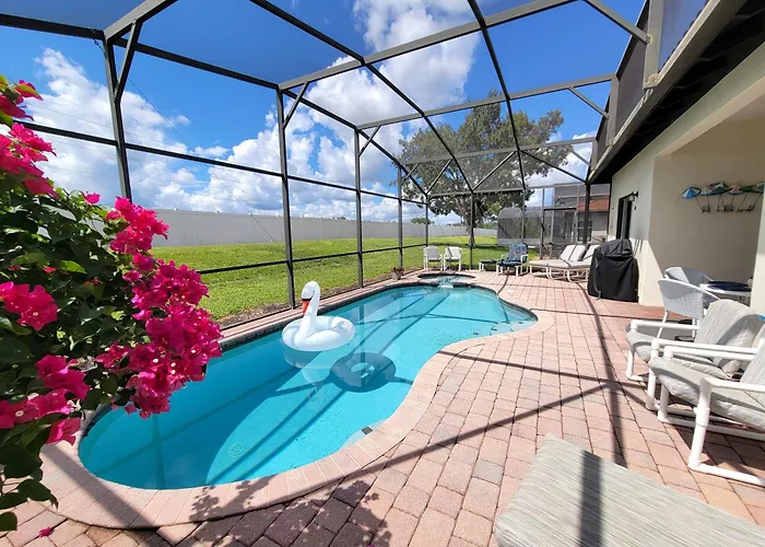 Dream Villa - New 4Br/3Ba - 6 Miles From Disney