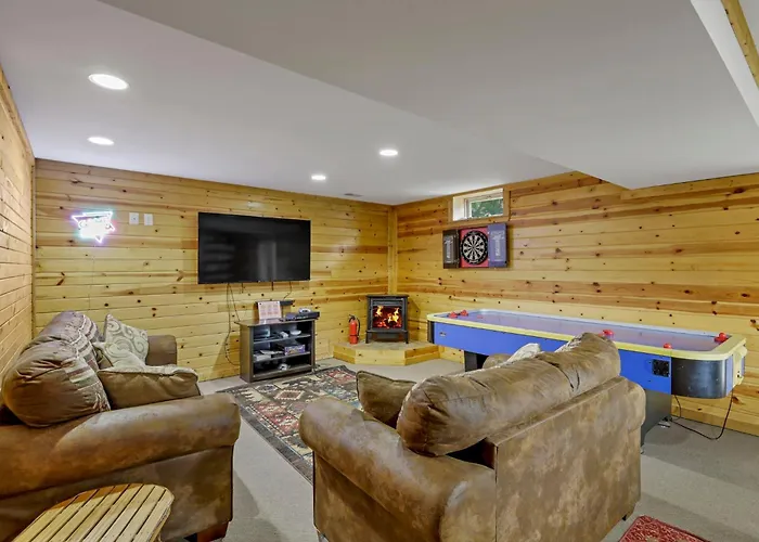 Peak Fall View Cabin With Stargazing Dome, Sauna, Hot Tub, Pickleball, Firepit