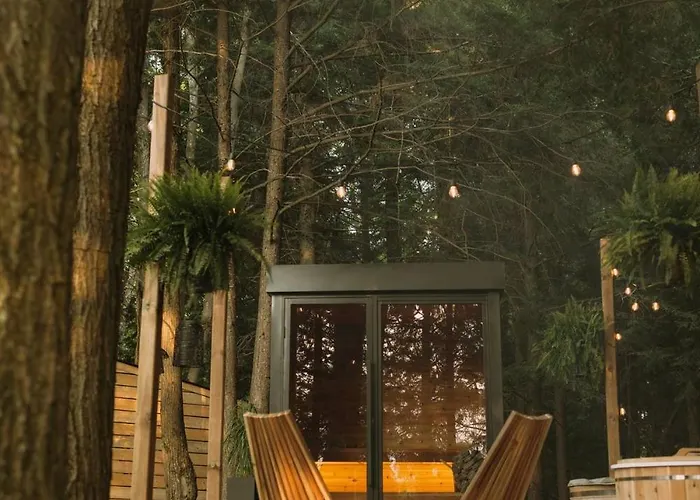 Aux Box Muskoka- Sauna- Cold Plunge- Hot Tub