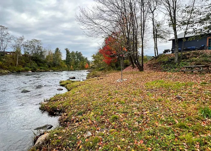 37Pa Superbly Appointed Riverfront Home In Littleton Skiing Hiking Firepit Wif