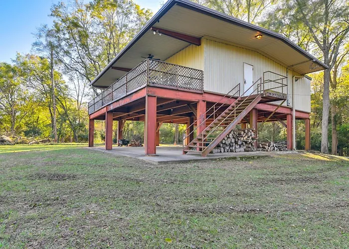 Riverfront Fishing: Home In Columbus W/ Grill