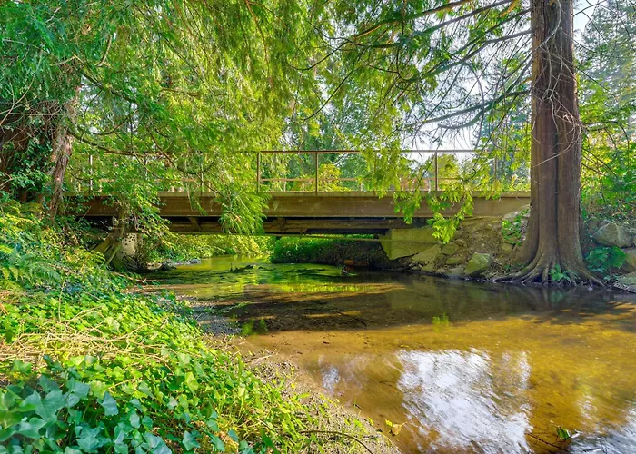 Wfh-Friendly Gem W/ Creek: 4 Mi To Sammamish Trail