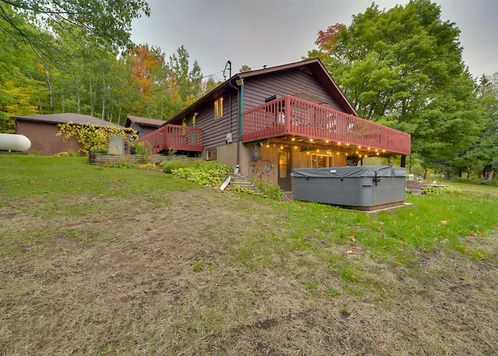 Hermantown Home W/ Decks, Grill & Hot Tub!