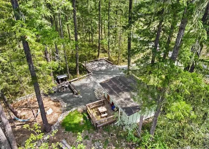 Mt Rainier Little Green Cabin On Big Creek!