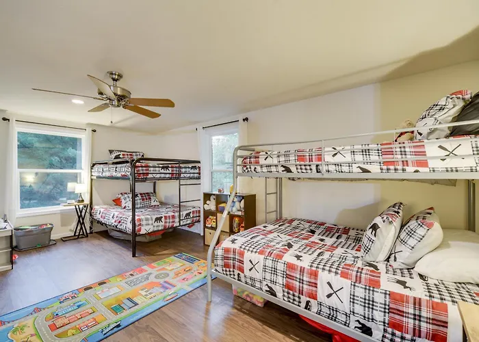Waterfront Webster Cabin W/ Dock On Warner Lake!