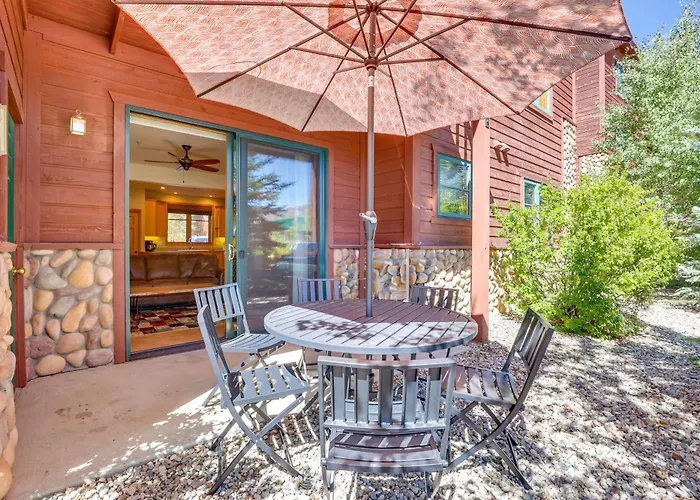 Walk To Main Street: Grand Lake Condo W/ Patio