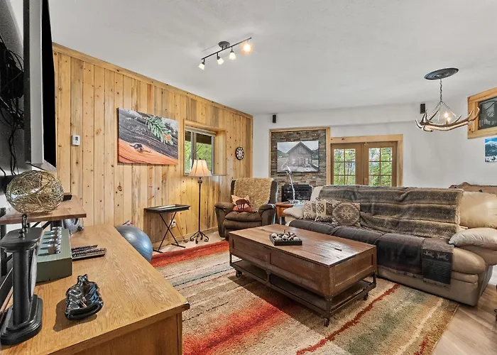 4Bd Log Home In Twin Lakes Amazing Views Pets Ok