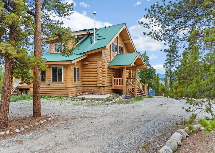4Bd Log Home In Twin Lakes Amazing Views Pets Ok