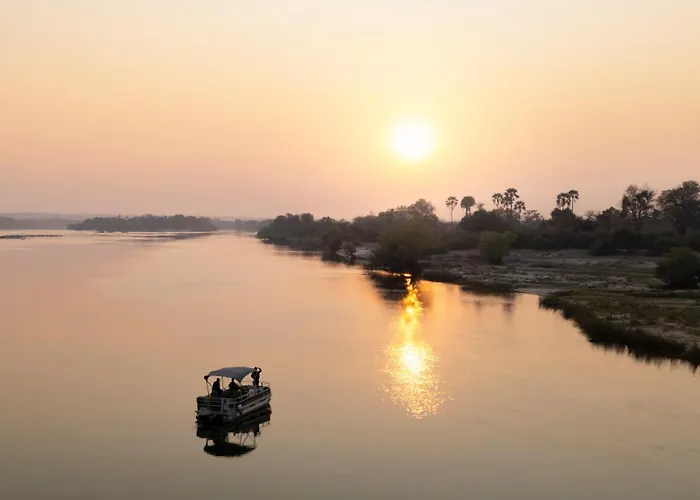 Zambezi Dusk River Facing