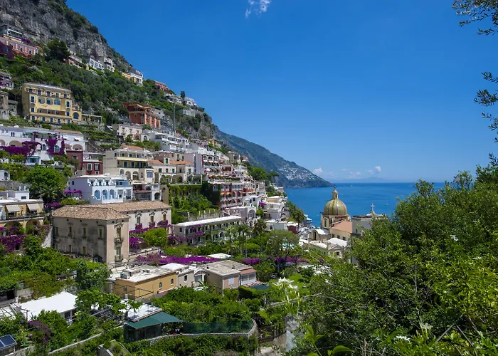 Villa Deli, In Positano, Sea View, Ac