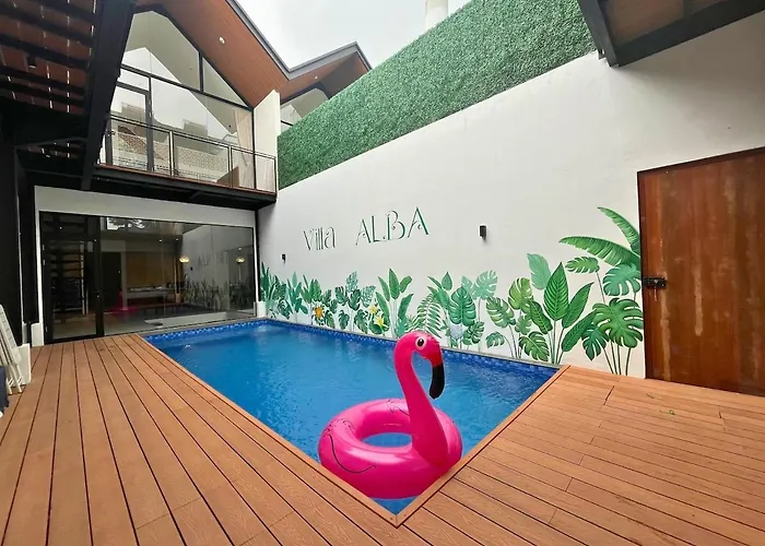 Villa Alba Duo Private Pool Lembang Bandung