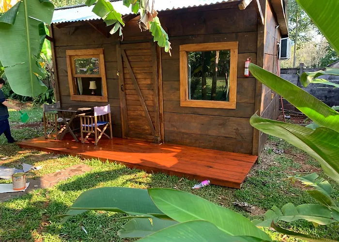 Tiny Wood Cabin Con Spa Privado