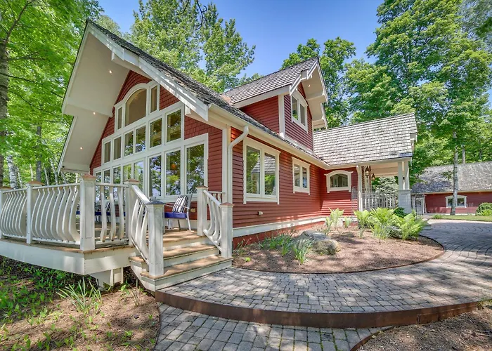 Lakefront Michigan Retreat W/ Private Dock