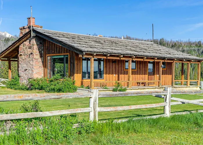 Rustic Bondurant Cabin: Fish, Hike, & Bike!