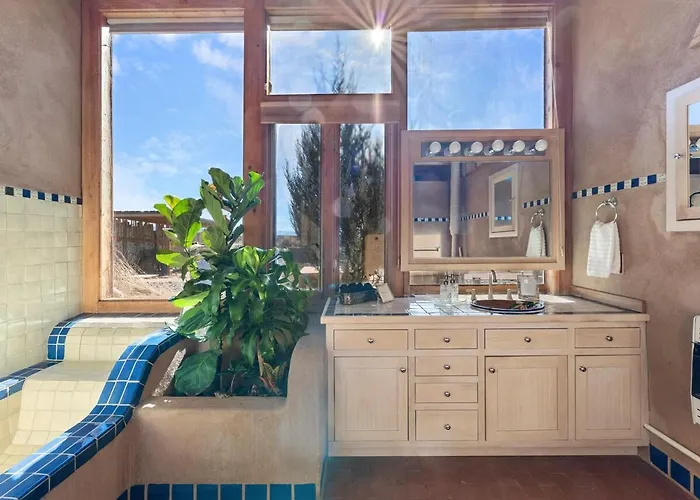 Earthship In Taos - A Sustainable Desert Sanctuary