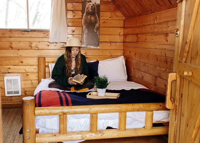 Colorado Glamping Adventures In Golden Gate Canyon Park, In This Cute Cabin Rental