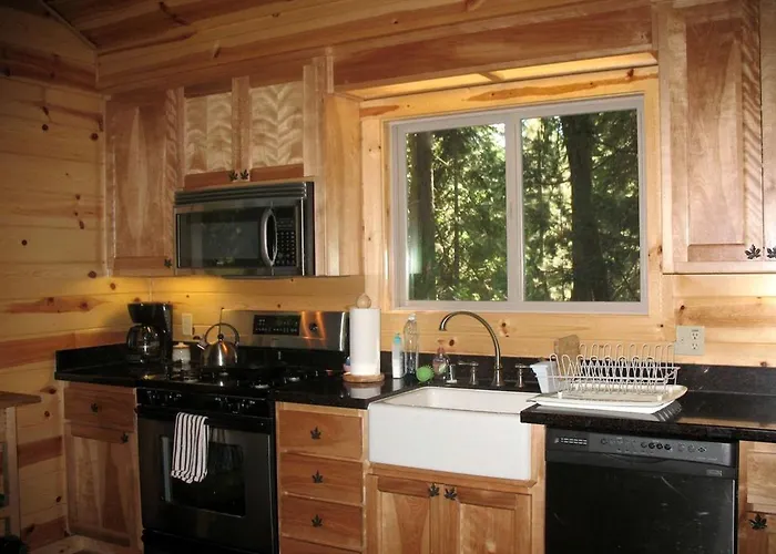 Exceptional Riverside Cabin Rental In The Trees Near Pinecrest Lake, California