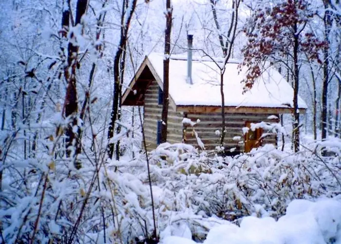 Rustic Norwegian-Style Log Cabin Rental Near The Upper Iowa River In Decorah, Iowa