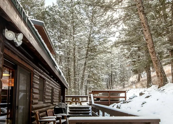 Cozy Mountain Cabin With Jacuzzi Near Ennis Lake In Mcallister, Montana