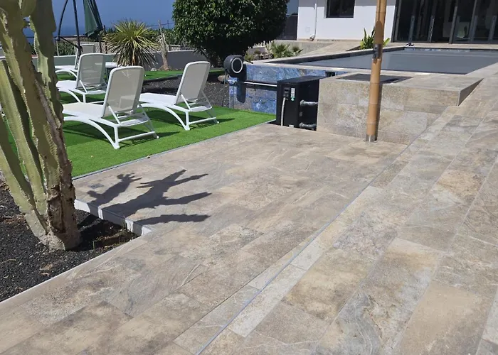 Villa Cactus Tenerife Sud Piscine Chauffee 10 Personnes