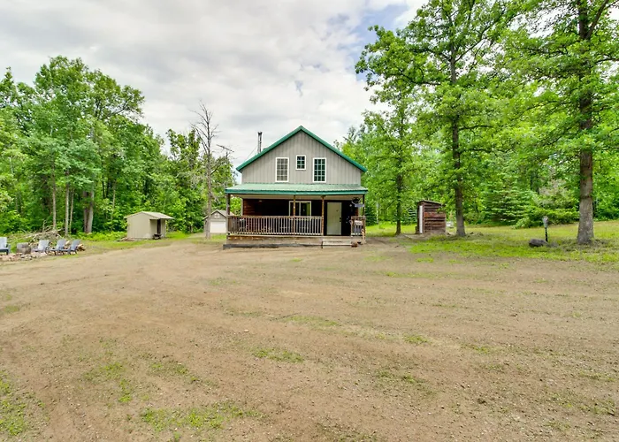 6 Mi To Spider Lake Ohv Trails: Cabin W/ Fire Pit