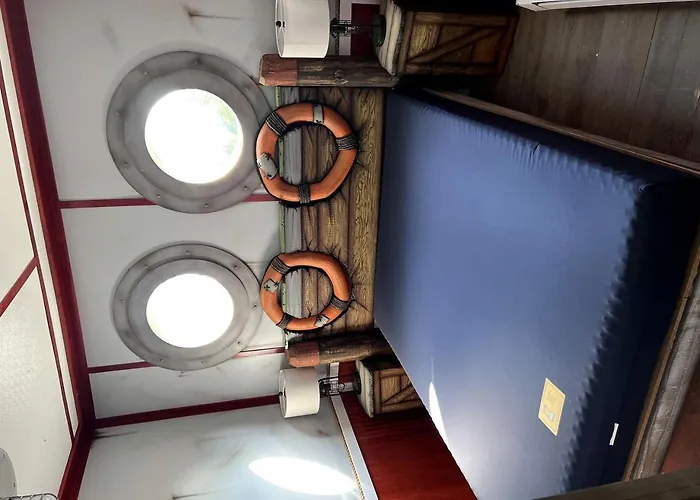 Experiment A Real Glamping Exterience At This Picturesque Boat In Bayfield, Wisconsin