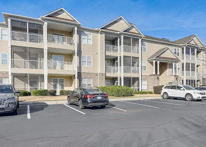 Pool & Private Balcony! Crow Creek Golf Club Condo