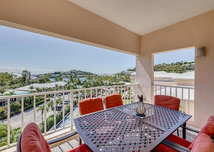 Walk To Beach: St Thomas Condo W/ Balconies