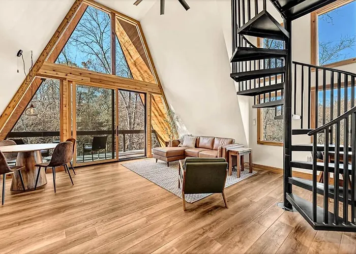 Dogwood Den- Cozy Forest A-Frame Near Bentonville