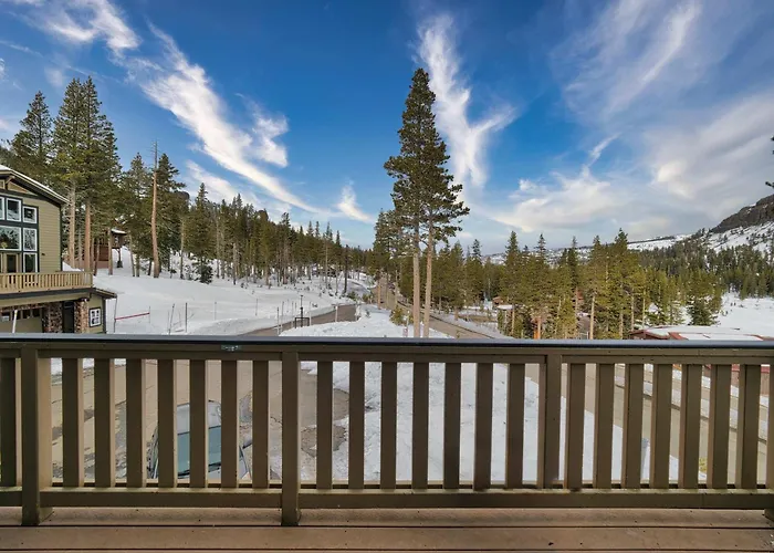 Kirkwood Mountainside Cabin & Cottage Deck Wviews