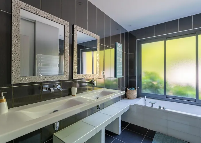 Villa Contemporaine 14 Pers. avec Piscine Chauffée et Jardin - Dune du Pyla et Plages à Proximité - FR-1-319-512