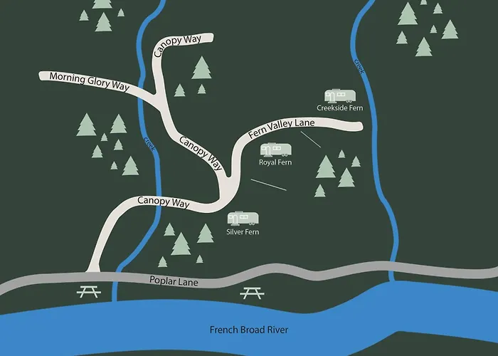 Airstream W Bathtub, River, & Hot Tub