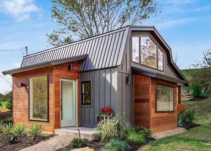 Modern Cabin Next To Salt Fork State Park