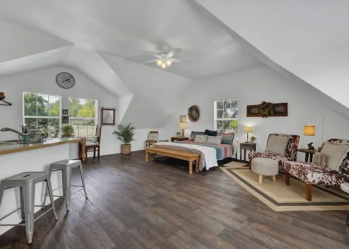 Cactus Flower Treehouse-Pet Friendly-Hill Country Views!