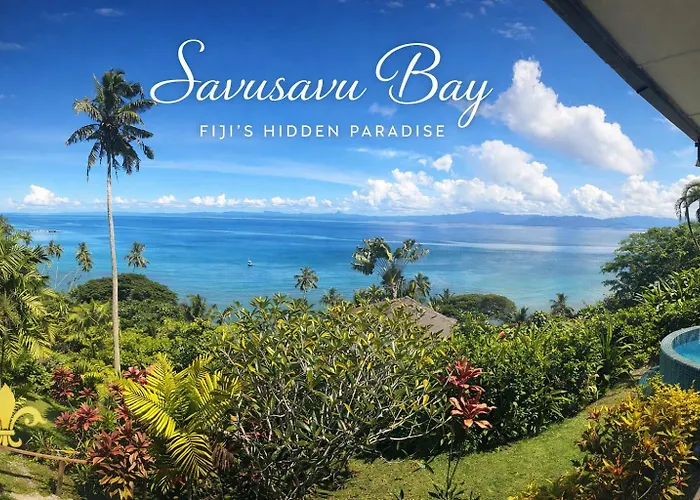Luxury Ocean View Villa, Savusavu Bay, Blue Bayou Bure With Starlink