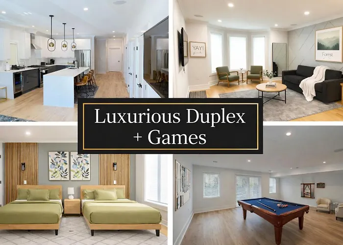 Huge 2000 Sqft Luxury & Stylish Condo Minutes To New York