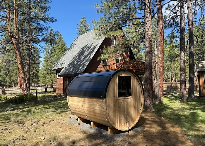 Juniper & Pine - Barrel Sauna And Hot Tub - Sisters, Oregon