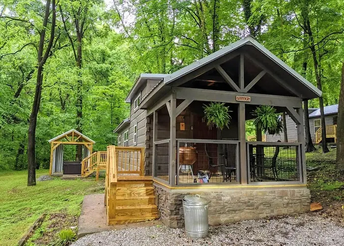 Peggers Cabin Luxury Rustic Tiny Cabin Spa