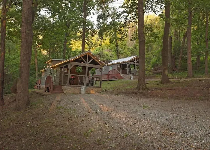 Tiny Cabin Village Private Hot Tub Lynda Cabin