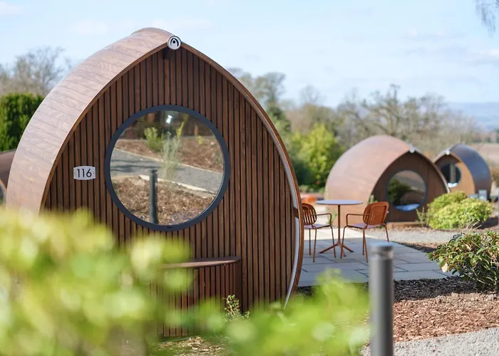Luxury Pods At Murrayshall Estate