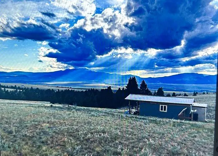 Secluded Mountain Cabin With 20 Private Acres Near Pintler Mountains, Anaconda, Montana