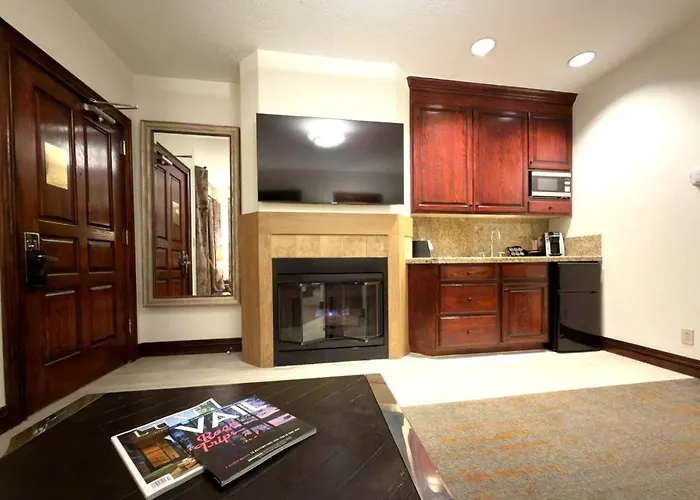 Bc Lodge King Suite Fireplace Village Location