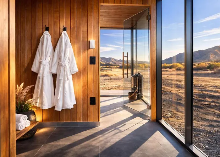 Luxury Glass Tiny House And Sauna