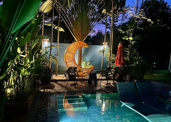 Duplex, 1Br Loft, King Bed, Pool, Garden, Sony Soundbar