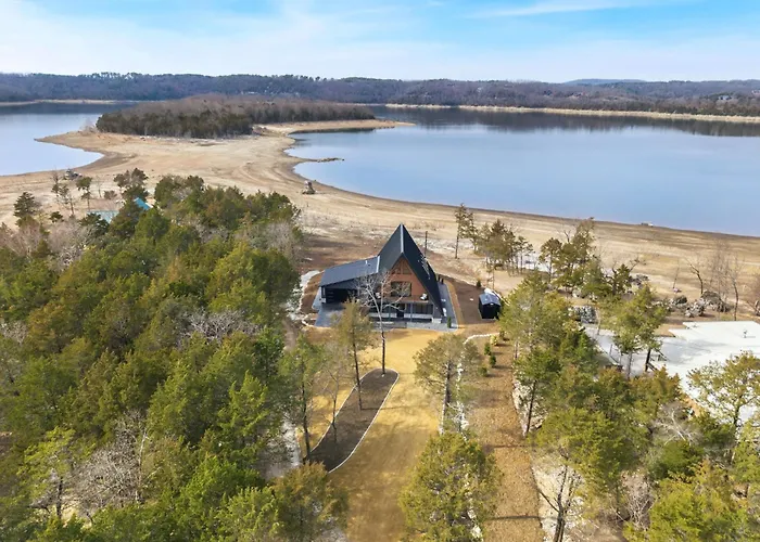 Aframe At Beaver Lake-Hot Tub-Epic Patio & Views