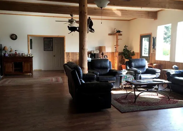 Rustic Room Rental In A Lodge For A Fishing Vacation On Kodiak Island, Alaska